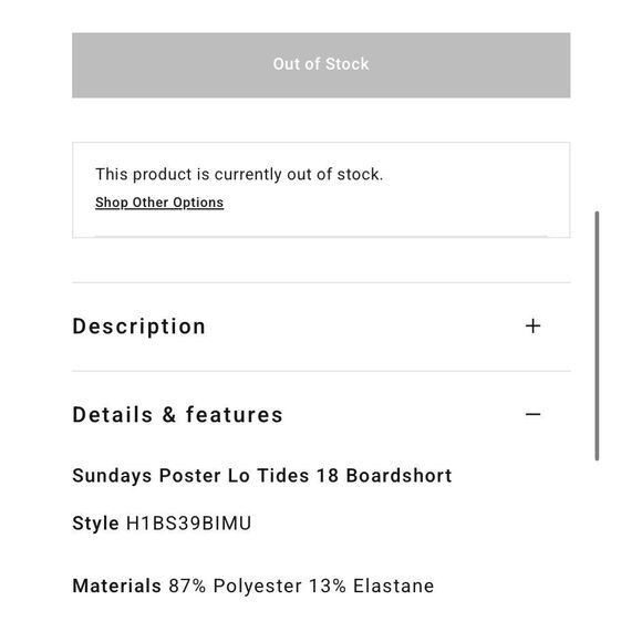 Billabong NWT 2 HTF Pairs Sundays Biggy Pop + Poster Lo Tides 18 Boardshort 38 - Picture 9 of 11